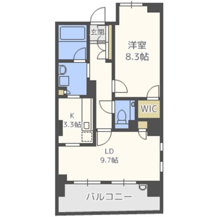 ロイヤルパークス桃坂の物件間取画像